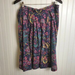 LulaRoe NWT Madison Skirt Size 2X Floral, Paisley Print P46